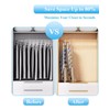 UrBestChoose Clothes Hangers Space Saving – 2 Pack Stainless Steel