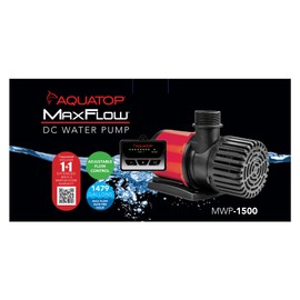 Aquatop 1,479 MaxFlow DC Water Pump w/Controller, MWP-1500