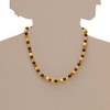 InCollections 2460440013L850 Ladies' Beaded Necklace Amber 42 cm