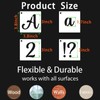 BAMIDELE 3 Inch Alphabet Letter Stencils for Painting, 66 Pcs