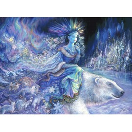 Buffalo Games - Josephine Wall - Polar Princess - 1000 Piece Jigsaw Puzzle for Adults Challenging Puzzle Perfect for Game Nights - Finished Puzzle Size is 26.75 x 19.75