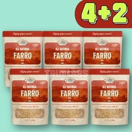 Grain-on farro grain farro rice emmer wheat 280g 6 pieces / 그레인온 파로 곡물 파로쌀 엠머밀 280g 6개