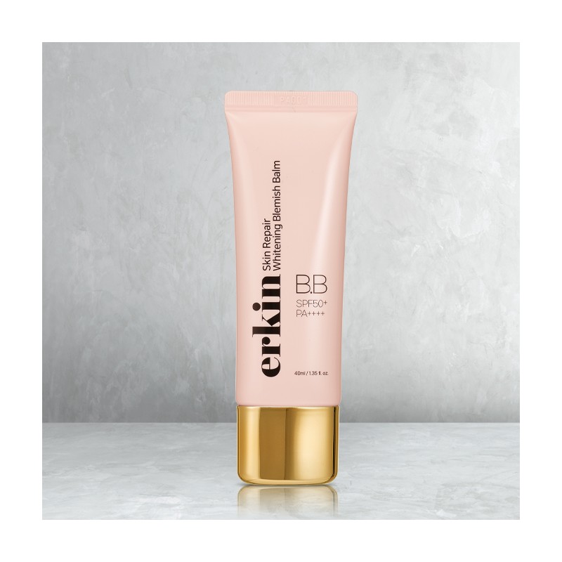Erkin Skin Repair Whitening BB Cream 40ml x 2, whitening/super