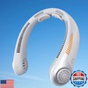 EYERZ 5-Spee 360 DEGREE Portable Neck Fan W/COOL NECK PADS
