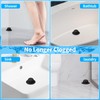 Aluvor Shower Drain Hair Catcher, Bathtub Drain Cover Foldable Silicone