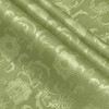 KKJIAF Sage Green Satin Jacquard Fabric 5 Yard, 60 Inch
