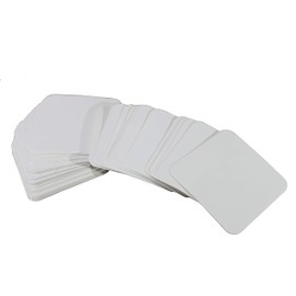 esplanade Disposable Paper Coasters (Set of 100)- Use and Throw Reversible Paper Coasters-Perfect for Bar, Hotel, Restaurant Purposes & Parties.