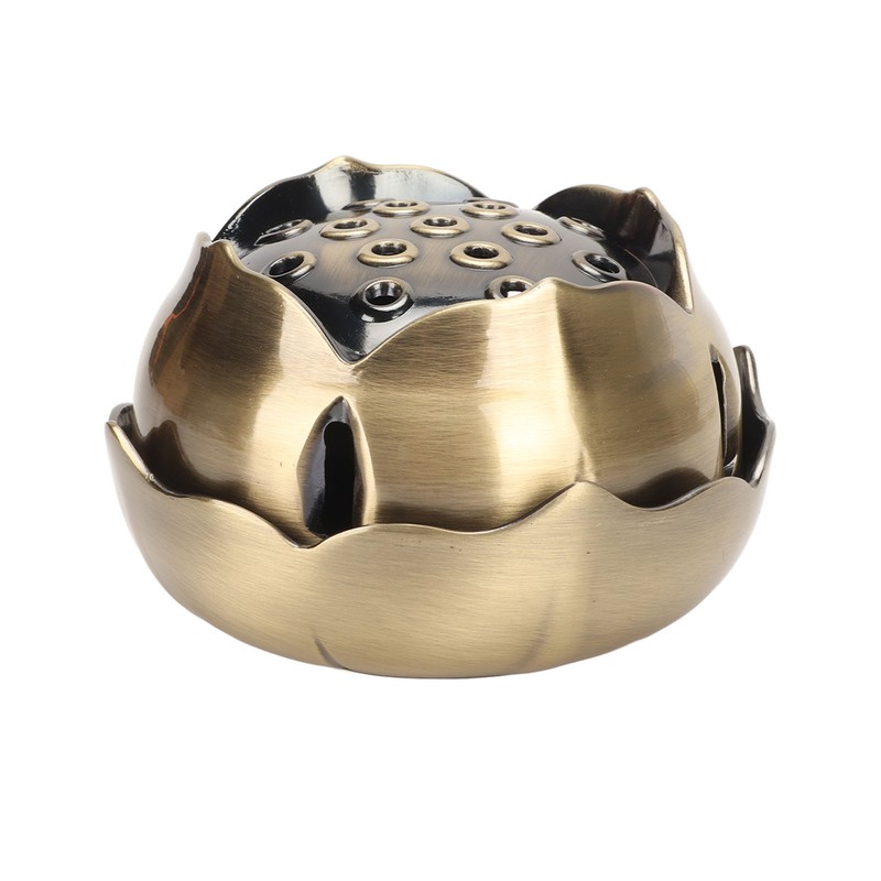 Incense Burner Antique Exquisite Metal Incense Burner Holder for Incense