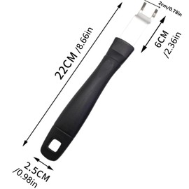 2 Pieces Grill Grate Lifter Gripper, Stainless Steel Grate Grabber Grill Grate Gripper Picker Barbecue Grid Lifter Gripper Picker Grill Grate Lifter Tool for Most Charcoal Grills and Gas Grills