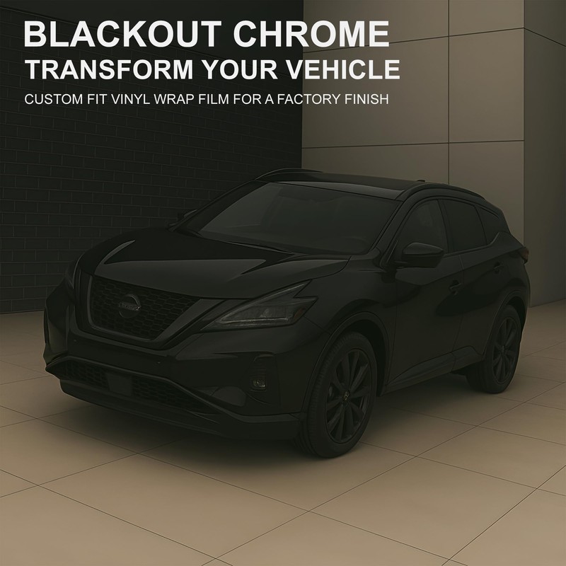 BOGAR TECH DESIGNS Middle Front Chrome Delete Overlay Compatible with