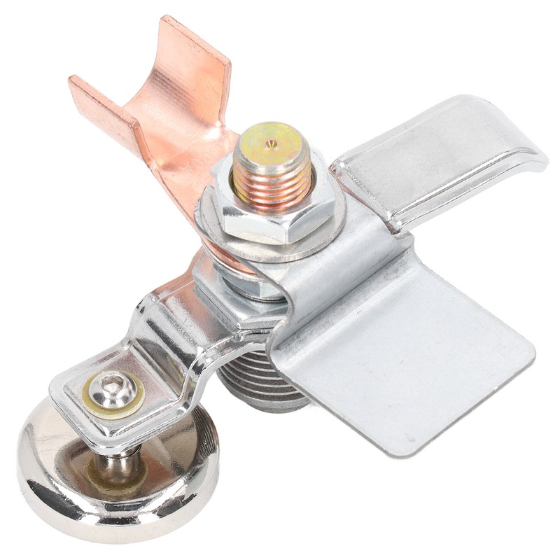Upgrade Magnetic Ground Clamp Welding Support Grounding Clip with Arc