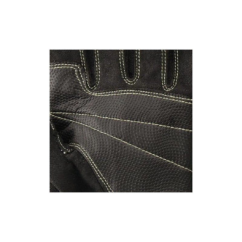 [TONBOREX] Kevlar Fiber & Artificial Leather Gloves K-512 Black, L