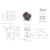 New Genuine On/Off Switch for Under Push Buttons with Winged