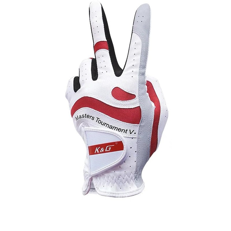 karamagic Golf Gloves, Men's, Left Hand, Fiber, PU Fit, Clip,