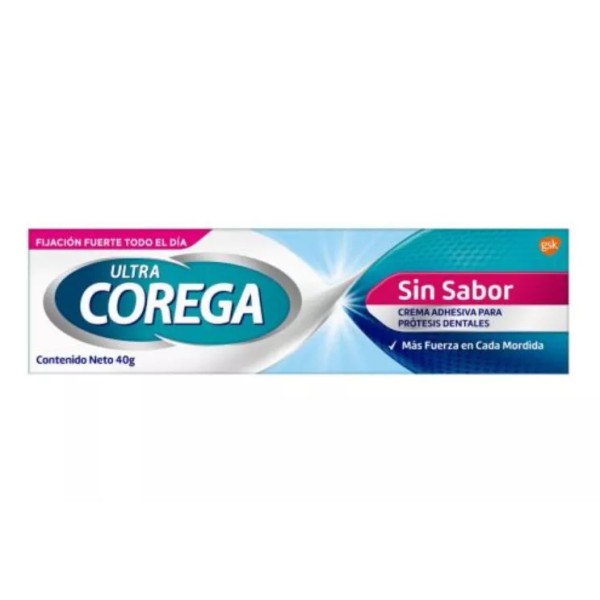GSK Corega Ultra 40g Crema Adhesiva Prótesis Dentales