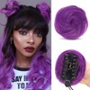Sofeiyan 2 x Claw Clip-In Hair Bun Mini Messy Bun