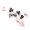 100pcs Small Hair Clips Bow Tie Flower Fruit Shaped Cute
