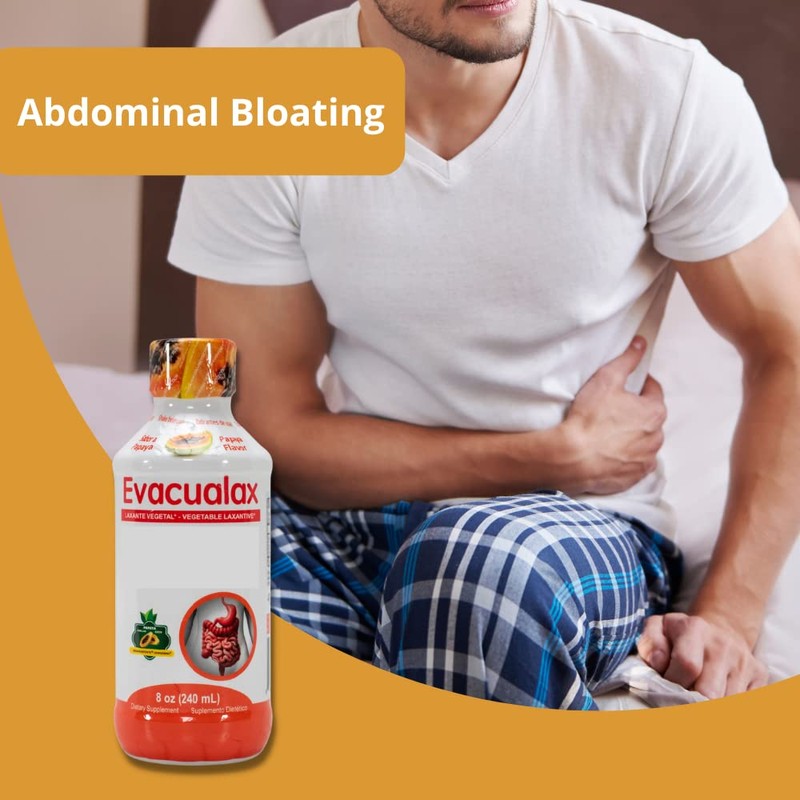 EVACUALAX Liquido Papaya -LAXANTE Vegetal 100% Natural 8oz | Natural