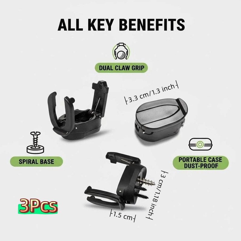 CHXTguyue Golf Ball Retriever for Putter – 3PCS Foldable Golf