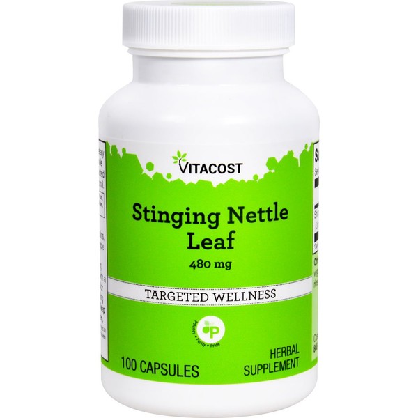 Vitacost Stinging Nettle Leaf -- 480 mg - 100 Capsules