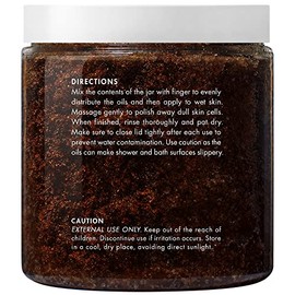 Majestic Pure Arabica Coffee Scrub - All Natural Body Scrub for Skin Care, Stretch Marks, Acne  Cellulite, Eczema, Age Spots  Varicose Veins - 10 Oz, 
