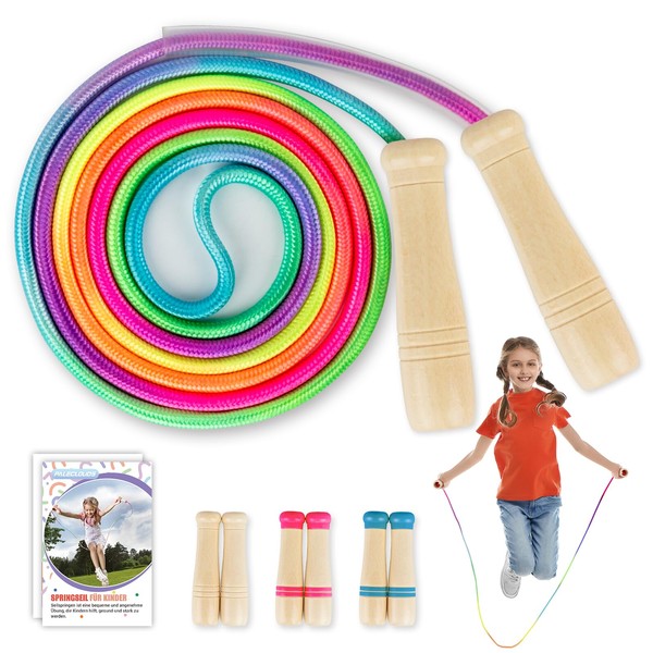 Children's Skipping Rope, Adjustable Rope Skipping for Fitness, 250 cm