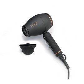 Diva Pro Styling Intenso 4000 Pro Compact & Lightweight Hairdryer Black