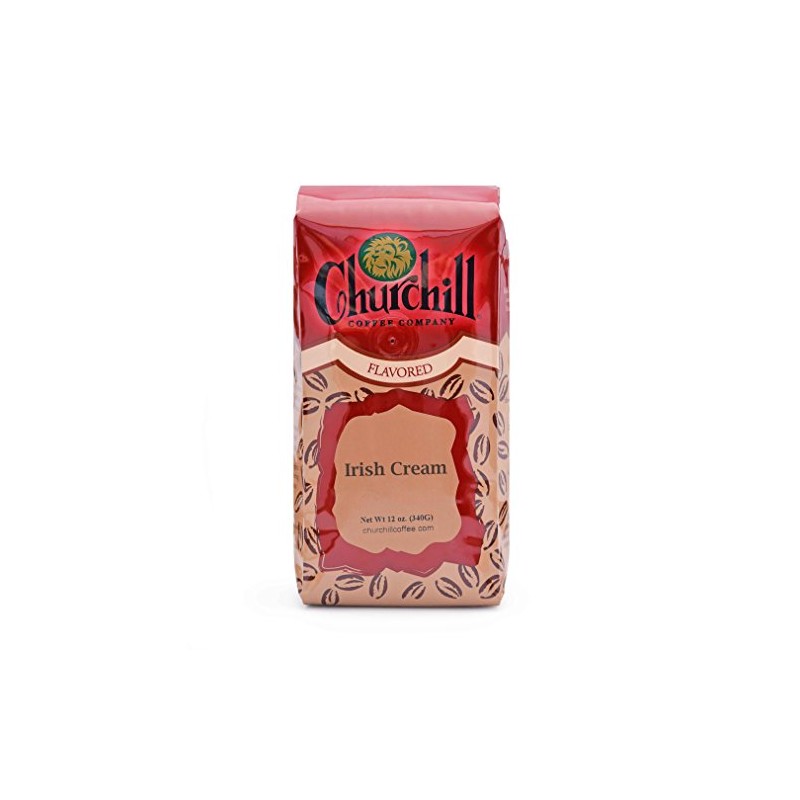 Churchill Coffee Irish Cream 12 oz - Whole Bean