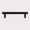 Modern Contemperary Hexagon Black Cabinet Pull Handles for Door, Cupboards