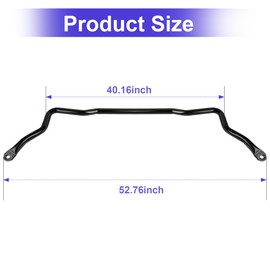 Camotokiit Front Suspension Stabilizer Bar 6804 8541AC Compatible with 2009-2010 Dodge Ram 1500 2WD,2011-2012 RAM 1500 2WD