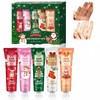 5Pack Christmas Hand Lotion Gift Set,Moisturizing Hand Cream,Mini Gift