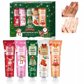 5Pack Christmas Hand Lotion Gift Set,Moisturizing Hand Cream,Mini Gift