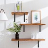 12 Pack L12 x H 8" Black Heavy Duty Shelf