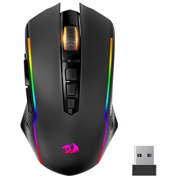 Redragon Gaming Mouse, Wireless Mouse Gaming with 8000 DPI, PC
