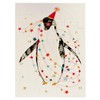 Christmas Card Advent Calendar with Red Envelope (Penguin)