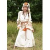 Battle-Merchant Medieval Dress Ana Women's Viking Costume Long Sleeve Floor