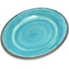 Carlisle 5400715 Mingle Melamine Bread & Butter Plate, 7", Aqua