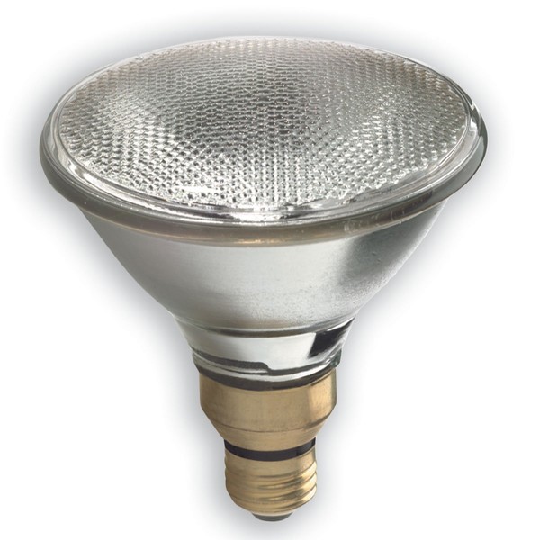 GE 17451 90 Watt Outdoor Halogen 1-1/2+ Year Floodlight PAR38 Light Bulb
