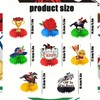 cocomigo Derby Centerpieces Set includes16pcs Derby Centerpieces, Derby Decorations for