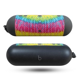 Carbon Fiber Speaker Skin Compatible with Beats Pill (2024) - Tie Dye 2 - Premium 3M Vinyl Protective Wrap Decal Cover - Easy to Apply | Crafted in The USA by MightySkins