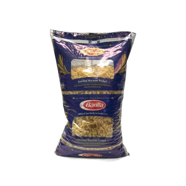 Barilla Medium Shells Pasta, 160 Ounce -- 2 per case.