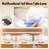 KEDAO Nail Light for Desk Half Moon Light for Nail