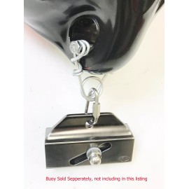 KUFA Sports A Series buoy Inflatable Mark Buoy Pot Float Anchor Buoy - Solid Aluminum Anchor (Pot) Lift