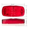 LBRST Double Bubble Bullseye Led Side Marker Clearance Light 4"