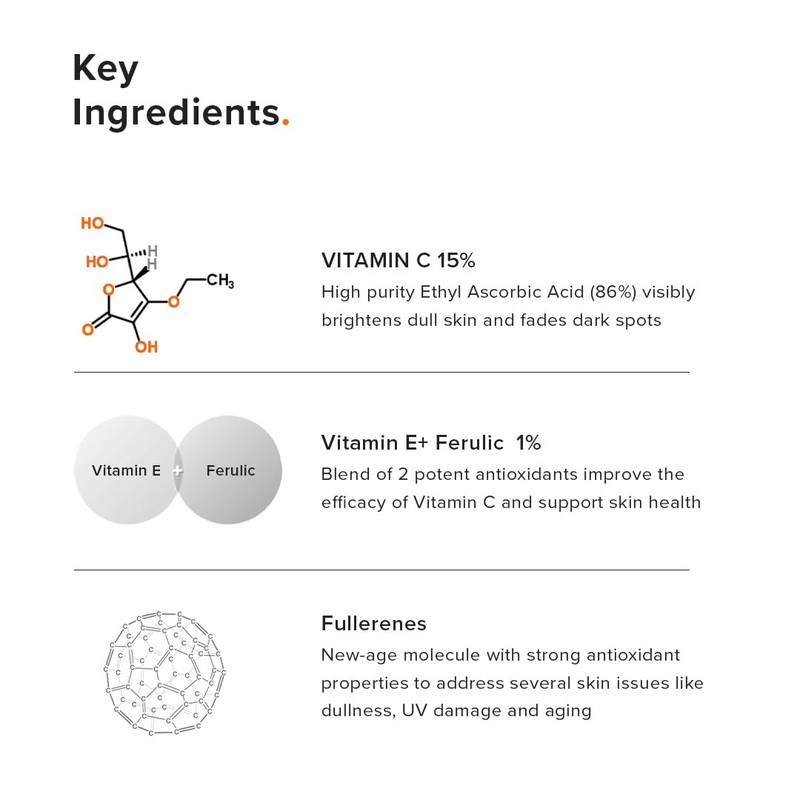 Minimalist 16% Vitamin C Serum With Vitamin E & Ferulic