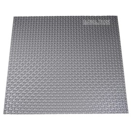 SunTouch HeatMatrix Uncoupling Anti-Fracture Membrane Mat with One-Ply Non-Woven Fleece for WarmWire Heating Wire System Installation, 10 Sq Ft, Gray, Vapor Management, Crack Isolation, Waterproofing