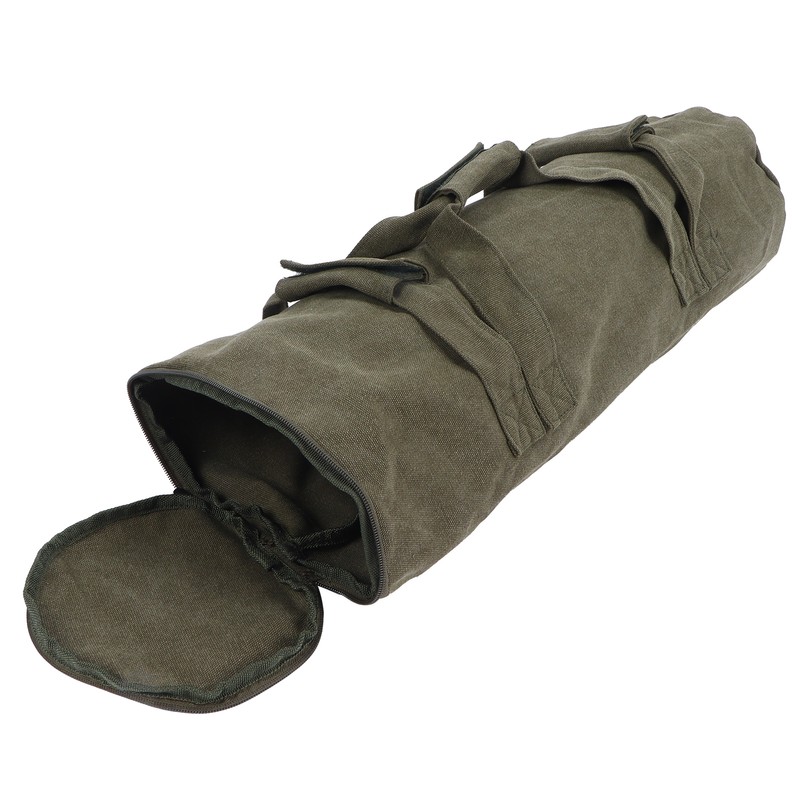 Adjustable Fitness Sandbags Canvas WeightBearing Training Bag for Garden Training(Military