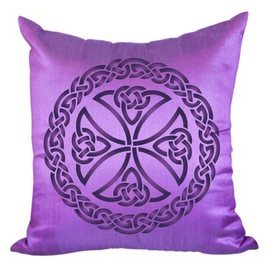 Celtic Cross Stencil, 21.5 x 21.5 cm (M) - Irish Celtic Viking Cross Ornament Knotwork Design Woven Ethnic Braided Protection Knot Stencils for Painting Template