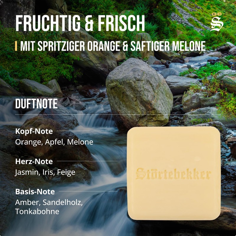 Störtebekker Premium Solid Anti Dandruff Shampoo - Solid Shampoo Men