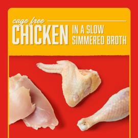 Stella & Chewy's Stella’s Shredrs Cage Free Chicken Recipe in Broth, 2.8 oz. Pouches (Pack of 12)